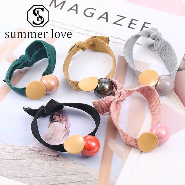 korean elastic band + plastic hair rope 3.7 cm l round ball hair ring headwear thick rubber band simple fashion jewelry-y, Pink
korean elastic band + plastic hair rope 3.7 cm l round ball hair ring headwear thick rubber band simple fashion jewelry-y, Pink