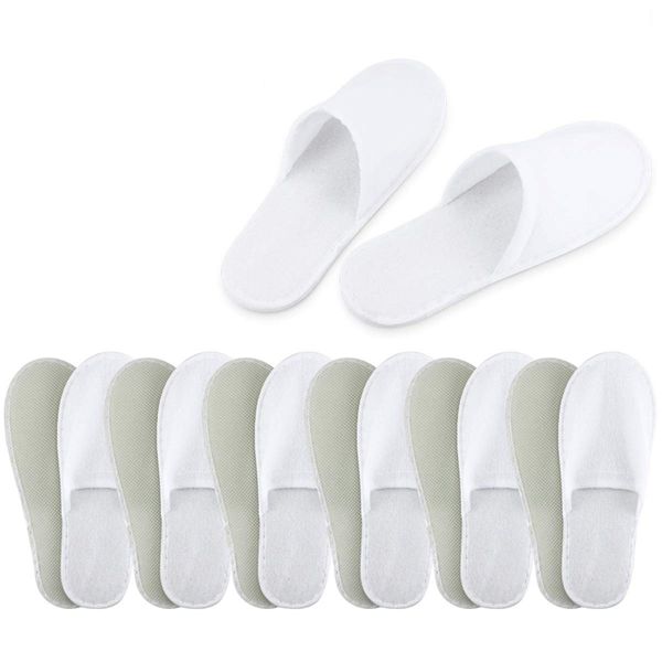 ABDB-20 Pairs Disposable White Hotel Slippers for Guests, Closed Toe Slippers Fit for Women and Men
ABDB-20 Pairs Disposable White Hotel Slippers for Guests, Closed Toe Slippers Fit for Women and Men