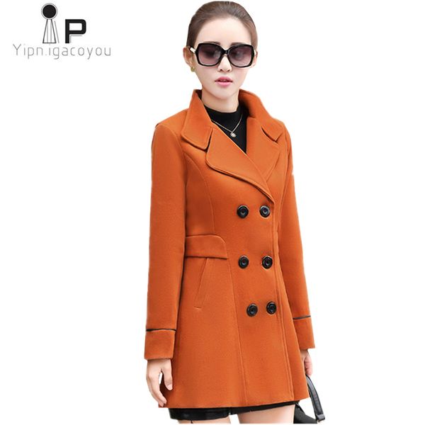 fashion women woolen coat 2019 autumn korean blends cashmere coat double breasted students ladies wool jacket 3xl, Black
fashion women woolen coat 2019 autumn korean blends cashmere coat double breasted students ladies wool jacket 3xl, Black