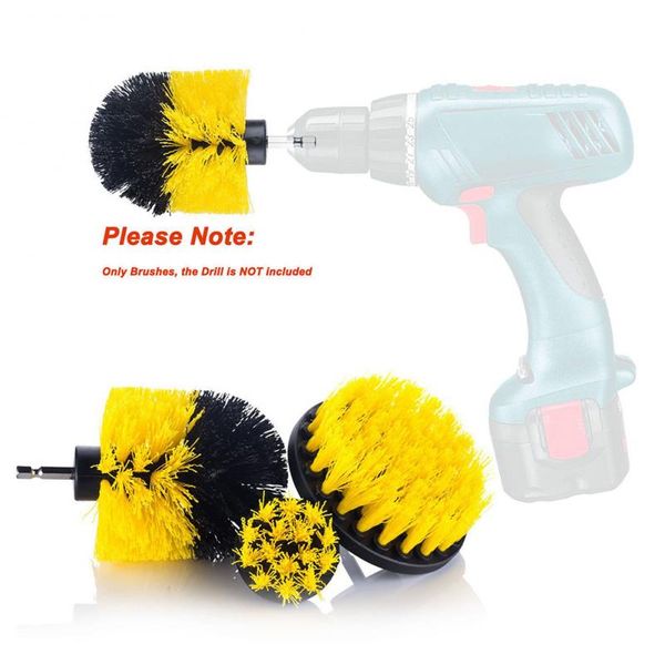 3pcs/set electric drill brush kit tile grout scrubber cleaning drill nylon brushes tub cleaner kit wood grinding polishing tools
3pcs/set electric drill brush kit tile grout scrubber cleaning drill nylon brushes tub cleaner kit wood grinding polishing tools