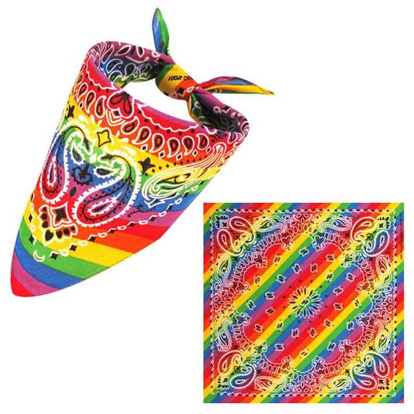 rainbow printed cotton bandana men women fashion street dance hip hop rock headwrap running cycling mask breathable square towel, Black;gray
rainbow printed cotton bandana men women fashion street dance hip hop rock headwrap running cycling mask breathable square towel, Black;gray