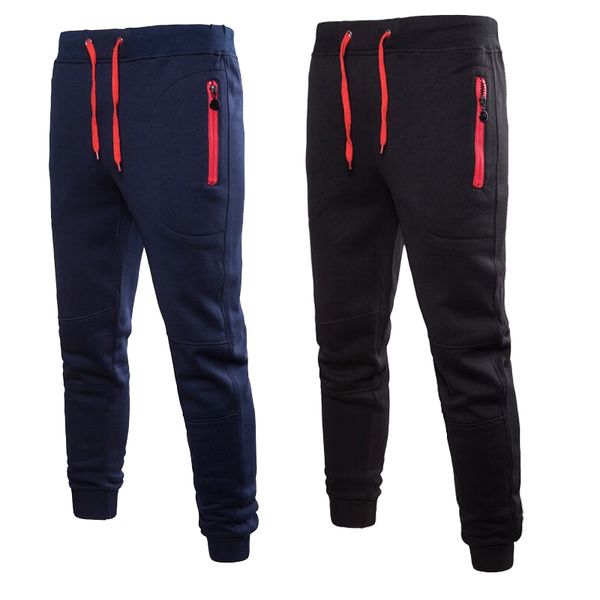 Men's Zipper Sweatpant Long Drawstring Pants Casual Trousers With Pockets Autumn Winter Men's Cotton Pant
Men's Zipper Sweatpant Long Drawstring Pants Casual Trousers With Pockets Autumn Winter Men's Cotton Pant