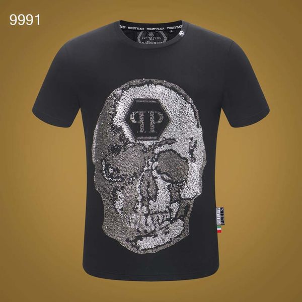 europe and the united states tide brand men's camouflage personality drilling short-sleeved t-shirt men and women couple summer with th, White;black
europe and the united states tide brand men's camouflage personality drilling short-sleeved t-shirt men and women couple summer with th, White;black