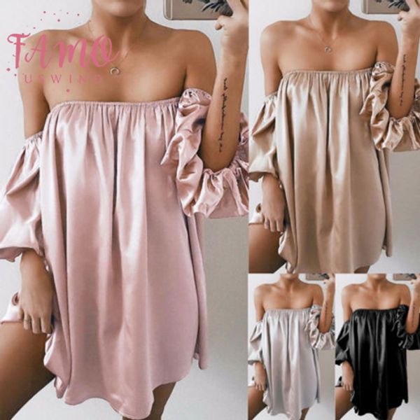 summer solid pink lady female women clothes long bell sleeve loose lantern ruffled flounce off shoulder casual, Black;gray
summer solid pink lady female women clothes long bell sleeve loose lantern ruffled flounce off shoulder casual, Black;gray