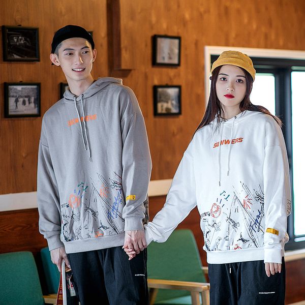 ins couple men's and women's new fall hoodies casual and loose pullover fashion simple trend hoodies gift for men, Black
ins couple men's and women's new fall hoodies casual and loose pullover fashion simple trend hoodies gift for men, Black