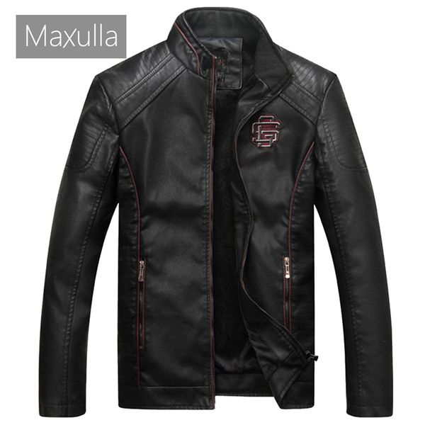 maxulla pu leather jacket mens autumn winter mens casual faux leather coats male thick biker motorcycle punk jackets 4xl, Black
maxulla pu leather jacket mens autumn winter mens casual faux leather coats male thick biker motorcycle punk jackets 4xl, Black