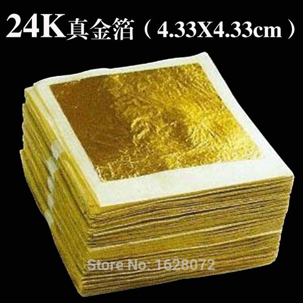 100 sheets genuine 24k edible - food decoration leaf mask for cosmetology gold foil q190528
100 sheets genuine 24k edible - food decoration leaf mask for cosmetology gold foil q190528