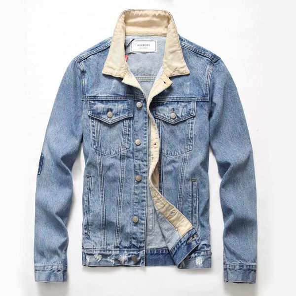2019 original denim jacket street fashion style hip hop punk tide men corduroy color matching design warm denim jackets clothes, Black;brown
2019 original denim jacket street fashion style hip hop punk tide men corduroy color matching design warm denim jackets clothes, Black;brown