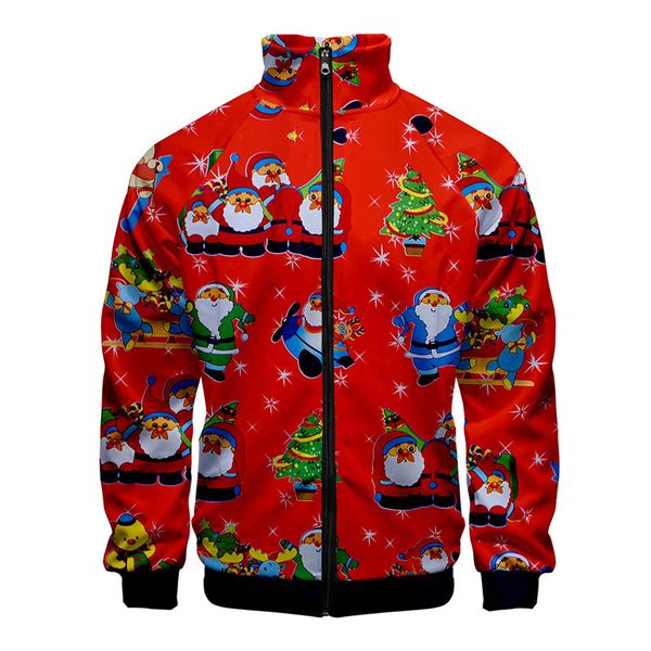 autumn and winter 3d color printing collar zipper christmas female jacket jacket mont quilt couette jackets edredones kurtka, Black
autumn and winter 3d color printing collar zipper christmas female jacket jacket mont quilt couette jackets edredones kurtka, Black