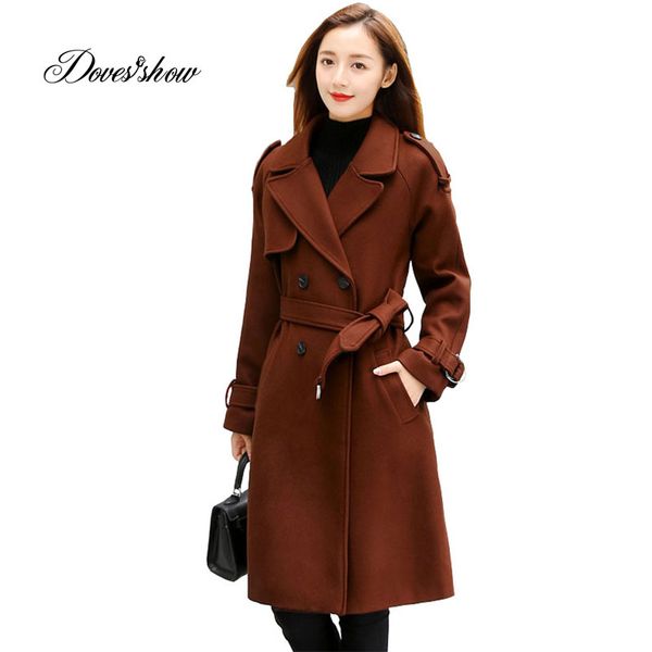 women autumn winter jacket cape coat long printed single breasted wool coat mujer casaco feminino female jacket blends outwear, Black
women autumn winter jacket cape coat long printed single breasted wool coat mujer casaco feminino female jacket blends outwear, Black