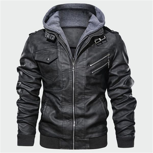 pu thick winter mens jackets long sleeve hooded zipper mens coats casual male warm motorcycle jacket, Black
pu thick winter mens jackets long sleeve hooded zipper mens coats casual male warm motorcycle jacket, Black