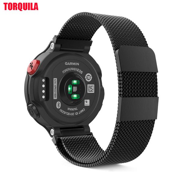 torquila milanese loop for garmin forerunner 220/230/235/620/630/735 watch magnetic metal stainless steel replacement bands, Black;brown
torquila milanese loop for garmin forerunner 220/230/235/620/630/735 watch magnetic metal stainless steel replacement bands, Black;brown