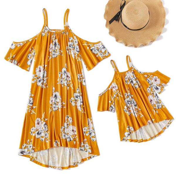 2020 summer mother and daughter clothes yellow print off shoulder sling dress mom and daughter dress summer mommy me clothes, Blue
2020 summer mother and daughter clothes yellow print off shoulder sling dress mom and daughter dress summer mommy me clothes, Blue