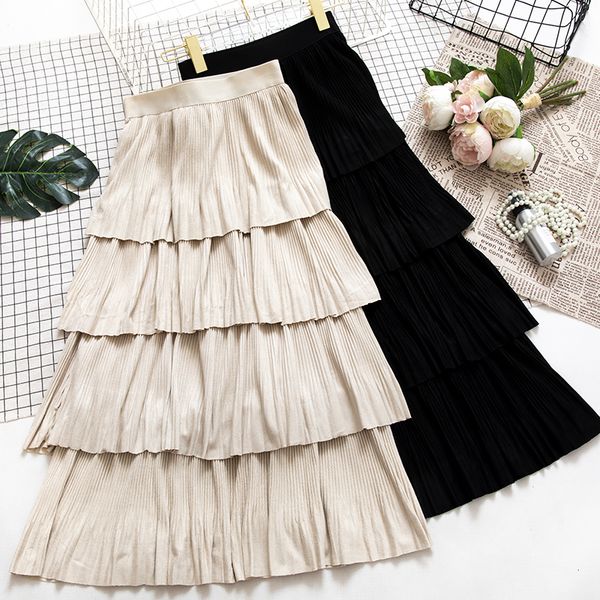 высокая талия женская юбка универсальная юбка pettiskirt длинные юбки для женщин слой слой торт юбка половина юбки женщины, Black
высокая талия женская юбка универсальная юбка pettiskirt длинные юбки для женщин слой слой торт юбка половина юбки женщины, Black