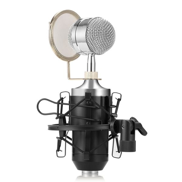 

LEIHAO BM8000 профессиональный звук студия звукозаписи конденсаторный микрофон с 3.5 мм