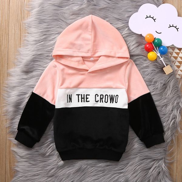 toddler baby girl clothes fashion kids boys hooded new patchwork letter sweatshirt pullover clothes roupa infantil menina, Black
toddler baby girl clothes fashion kids boys hooded new patchwork letter sweatshirt pullover clothes roupa infantil menina, Black