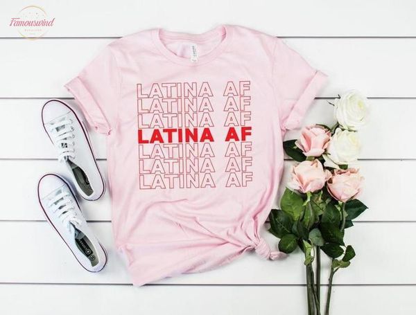 latina af red letters women tshirt cotton casual funny t shirt gift lady yong girl 6 colors drop ship s 855, White
latina af red letters women tshirt cotton casual funny t shirt gift lady yong girl 6 colors drop ship s 855, White