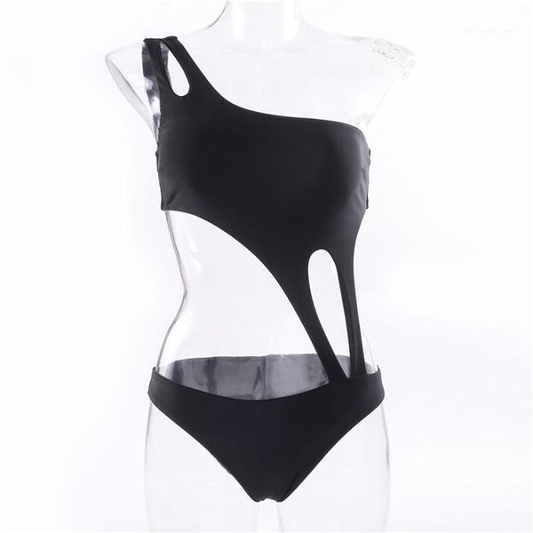 bikinis swimming clothing summer solid womens bathing suits ladies swimsuit women rompers swimwear one shoulder, White;black
bikinis swimming clothing summer solid womens bathing suits ladies swimsuit women rompers swimwear one shoulder, White;black