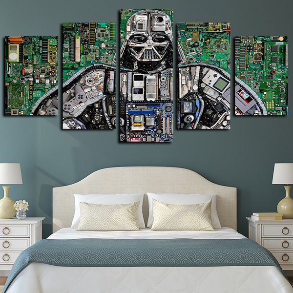 5 panels robot internal components structure painting artworks giclee canvas wall art for home decor poster canvas print oil painting
5 panels robot internal components structure painting artworks giclee canvas wall art for home decor poster canvas print oil painting
