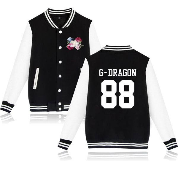 bigbang kpop fashion flower print hip hop style men women baseball jacket casual long sleeve hoodies jackets sweatshirt coat top, Black;brown
bigbang kpop fashion flower print hip hop style men women baseball jacket casual long sleeve hoodies jackets sweatshirt coat top, Black;brown