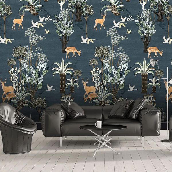custom wall murals tropical rainforest hand painted elk big tree 3d p wallpaper for living room bedroom wall decor painting
custom wall murals tropical rainforest hand painted elk big tree 3d p wallpaper for living room bedroom wall decor painting