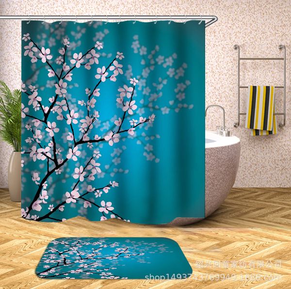 watermark plum blossom digital printing shower curtain waterproof delivery -- c- type plastic hook pure copper buttonhole --- can be customi
watermark plum blossom digital printing shower curtain waterproof delivery -- c- type plastic hook pure copper buttonhole --- can be customi