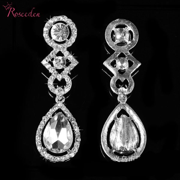 brand fashion crystal teardrop earrings for women bridal luxury long chain dangle party earring hippingre444, Silver
brand fashion crystal teardrop earrings for women bridal luxury long chain dangle party earring hippingre444, Silver