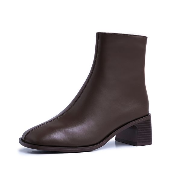 2019 new arrival elegant genuine leather women ankle boots square toe high heels ladies shoes riding ankle boots for women b121, Black
2019 new arrival elegant genuine leather women ankle boots square toe high heels ladies shoes riding ankle boots for women b121, Black