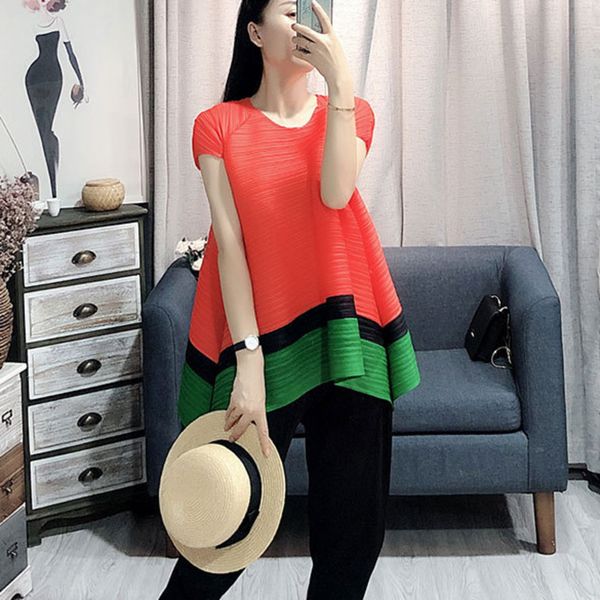 lanmrem 2020 new spring and summer fashion pleated vintage clothes round neck sleeveless pullover loose contrast colors wk67, White
lanmrem 2020 new spring and summer fashion pleated vintage clothes round neck sleeveless pullover loose contrast colors wk67, White