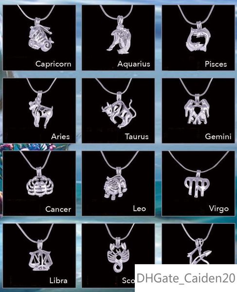 mix 12 constellation gift 18kgp pearl cage locket cages pendants, diy love pearl necklace charm pendants mountings, Silver
mix 12 constellation gift 18kgp pearl cage locket cages pendants, diy love pearl necklace charm pendants mountings, Silver