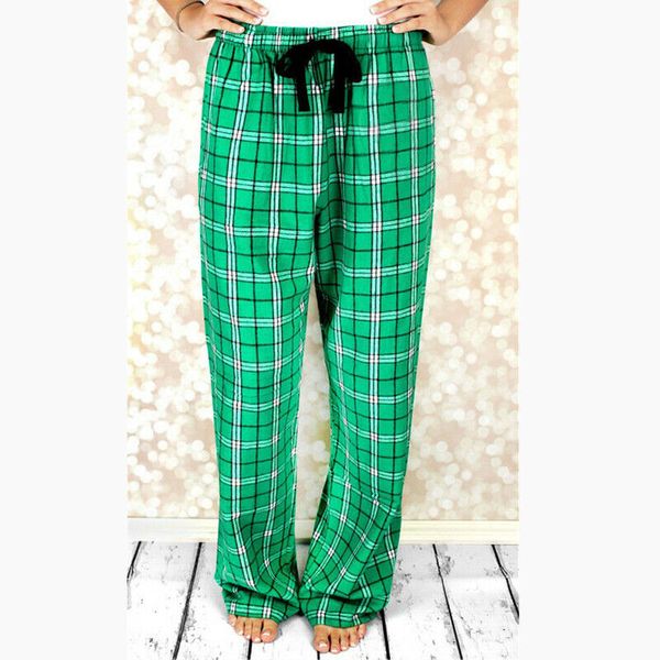 fashion new ladies womens loose wide-legged casual home plaid pants long trousers, Black;white
fashion new ladies womens loose wide-legged casual home plaid pants long trousers, Black;white