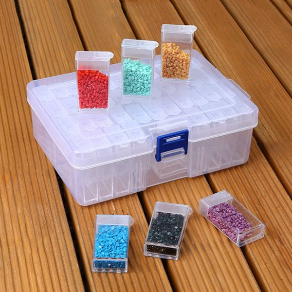 28/42 big cells storage box for diy diamond painting embroidery handwork sewing jewelry beads buttons storage box organizer
28/42 big cells storage box for diy diamond painting embroidery handwork sewing jewelry beads buttons storage box organizer