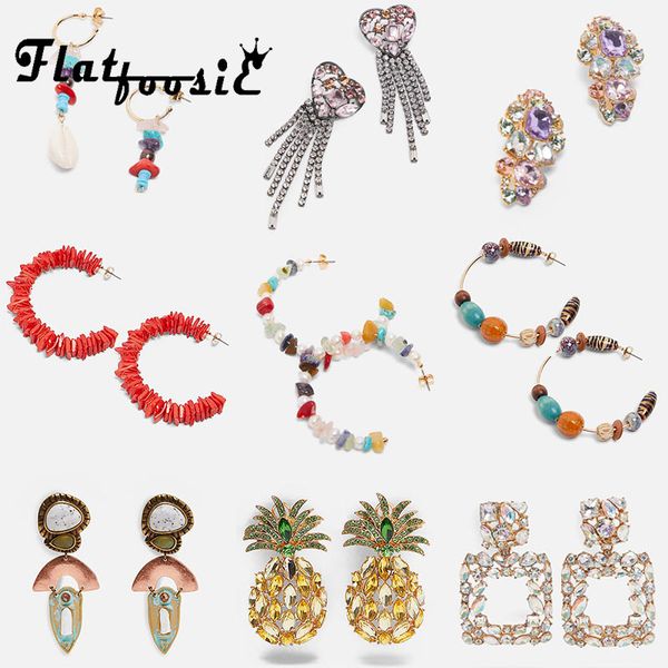 flatfoosie fashion crystal long dangle drop earrings 2019 shell ethnic vintage statement earrings for women wedding jewelry, Silver
flatfoosie fashion crystal long dangle drop earrings 2019 shell ethnic vintage statement earrings for women wedding jewelry, Silver