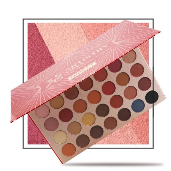 35 color matte pearlescent eye shadow waterproof smudge-proof colorfast eyeshadow 
35 color matte pearlescent eye shadow waterproof smudge-proof colorfast eyeshadow