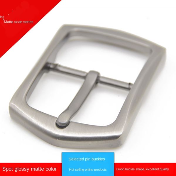 men's leather head zinc alloy 40mm japanese pin belt pin buckle thick durable belt buckle, Slivery;black
men's leather head zinc alloy 40mm japanese pin belt pin buckle thick durable belt buckle, Slivery;black