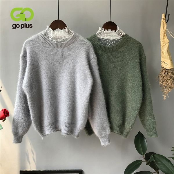 goplus winter women's knitted jacket sweater jumper pullover casual round neck sweaters womens pull femme kleding vrouwen, White;black
goplus winter women's knitted jacket sweater jumper pullover casual round neck sweaters womens pull femme kleding vrouwen, White;black