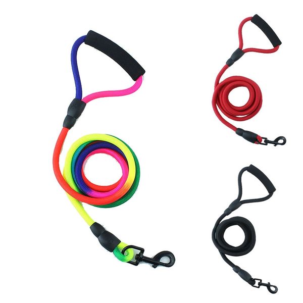 colorful rainbow pet dogs leashes double strand nylon traction rope for harnesss puppy training belt dog walking leads 1.2m 2m 3 dog collars
colorful rainbow pet dogs leashes double strand nylon traction rope for harnesss puppy training belt dog walking leads 1.2m 2m 3 dog collars