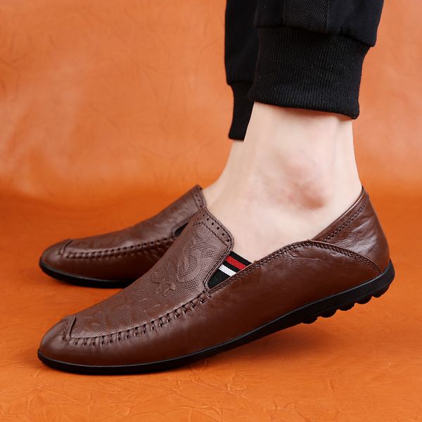 popular casual shoes men good quality leather shoes men anti slip comfortable slip on flats footwear, Black
popular casual shoes men good quality leather shoes men anti slip comfortable slip on flats footwear, Black