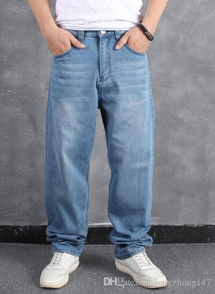 new style men wide leg jeans straight leg loose jeans hip hop long trousers fashion skateboard pants man's light blue colors quali
new style men wide leg jeans straight leg loose jeans hip hop long trousers fashion skateboard pants man's light blue colors quali