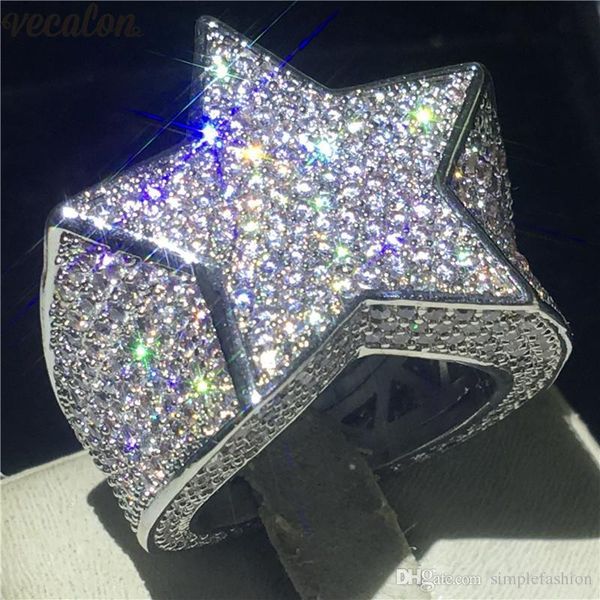 vecalon big star мужской hiphop кольцо из белого золота заполненных 500pcs 5a cz партии годовщина группы кольцо для мужчин rock finger ювели, Slivery;golden
vecalon big star мужской hiphop кольцо из белого золота заполненных 500pcs 5a cz партии годовщина группы кольцо для мужчин rock finger ювели, Slivery;golden