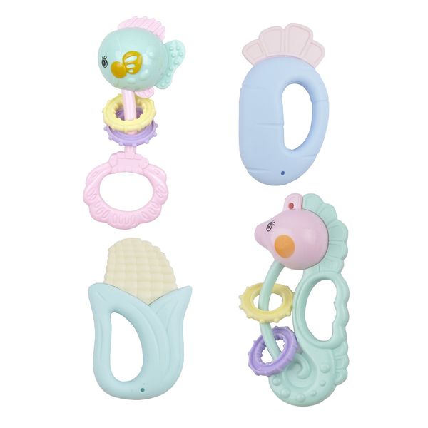 4 pcs in pvc bag 6 month educational baby toy super soft baby animal rattle good choice for kids to bath
4 pcs in pvc bag 6 month educational baby toy super soft baby animal rattle good choice for kids to bath