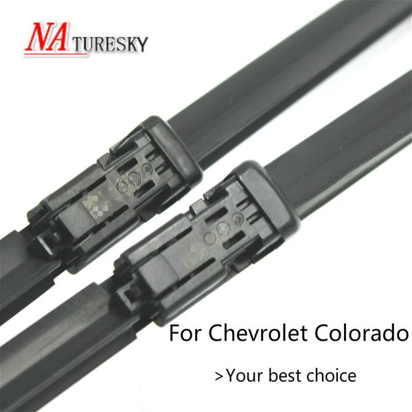 naturesky wiper blades for colorado 22"&19" fit hook / push button arms 2004 - 2017 
naturesky wiper blades for colorado 22"&19" fit hook / push button arms 2004 - 2017