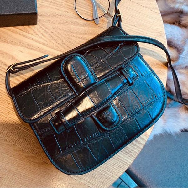 bolsos de marca famosa women saddle bag crocodile leather handbags mini shoulder crossbody bags designer handbags 2019
bolsos de marca famosa women saddle bag crocodile leather handbags mini shoulder crossbody bags designer handbags 2019