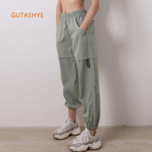 gutashye outdoor gym running sportswear sport drawstring waist black jogging pants women loose training pants women sweatpants, Black;blue
gutashye outdoor gym running sportswear sport drawstring waist black jogging pants women loose training pants women sweatpants, Black;blue