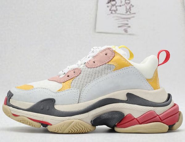 new fashion dad designer casual sneakers paris triple s hiking shoes men and women casual shoes, Red;white
new fashion dad designer casual sneakers paris triple s hiking shoes men and women casual shoes, Red;white
