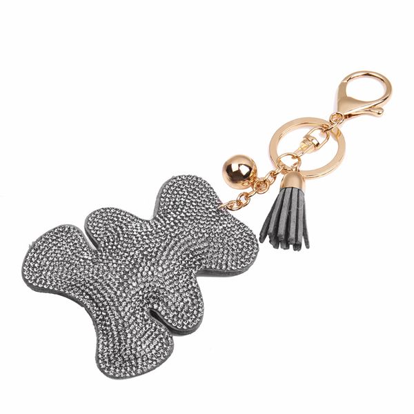 cute bear keychain keyring car key chain women key holder ring jewelry gifts, Silver
cute bear keychain keyring car key chain women key holder ring jewelry gifts, Silver