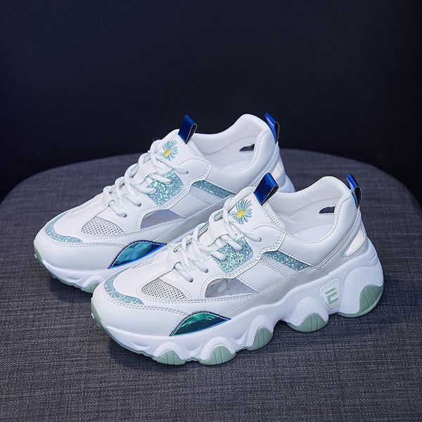 air mesh casual shoes female autumn breathable women shoes woman lace up floral bling shine student thick bottom platform, Black
air mesh casual shoes female autumn breathable women shoes woman lace up floral bling shine student thick bottom platform, Black
