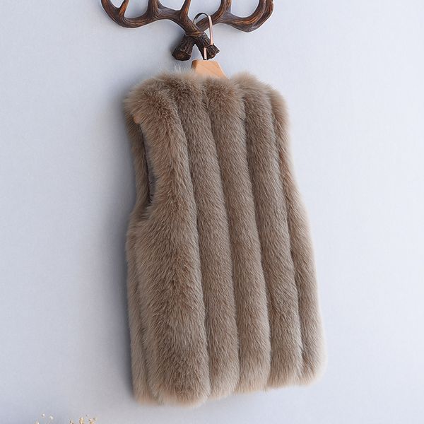 2019 new long artifical fur vest women winter fashion faux fur vests woman warm fake coats female, Black
2019 new long artifical fur vest women winter fashion faux fur vests woman warm fake coats female, Black