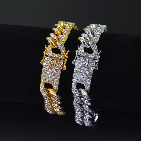 gold полностью iced out hip hop cz браслет mens майами кубинский браслет роскошь людей сымитированный bling стразы браслеты dropshipping, Black
gold полностью iced out hip hop cz браслет mens майами кубинский браслет роскошь людей сымитированный bling стразы браслеты dropshipping, Black