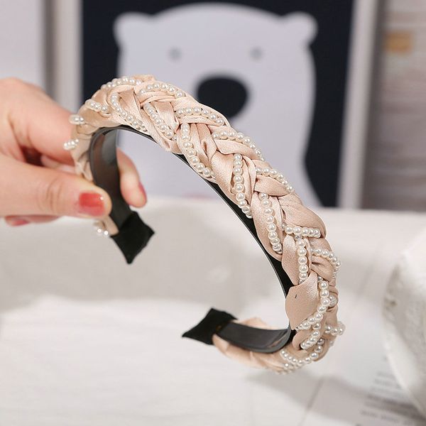 2.4cm wide temperament headband pearl twist braid hair bands for women hairdress hair cut style qsnpu, Black;brown
2.4cm wide temperament headband pearl twist braid hair bands for women hairdress hair cut style qsnpu, Black;brown
